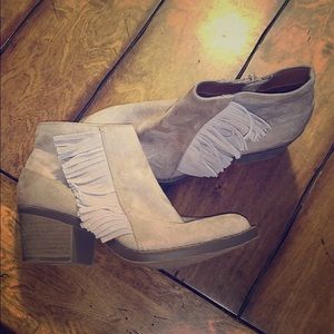 Mossimo Fringe Ankle Booties